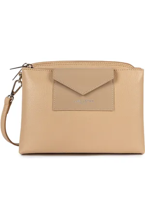 Lancaster Maya Zip-Up Clutch Bag with Shoulder Strap