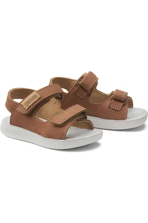Geox Kids Lightfloppy Soft Sandals in Leather with Touch 