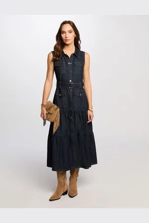 Morgan Denim Maxi Dress