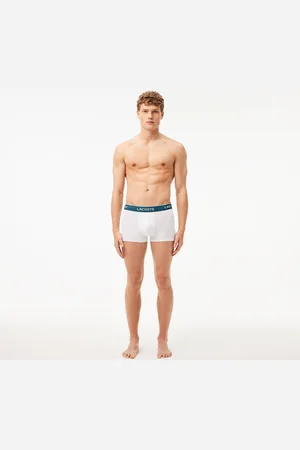 Lacoste Pack of 3 Hipsters in Plain Stretch Cotton