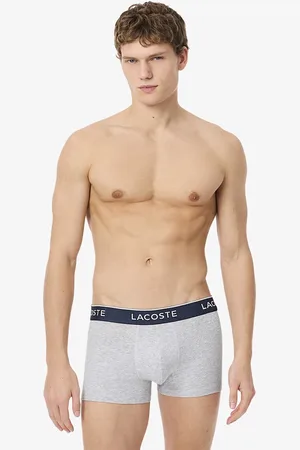 Lacoste Pack of 3 Hipsters in Plain Stretch Cotton