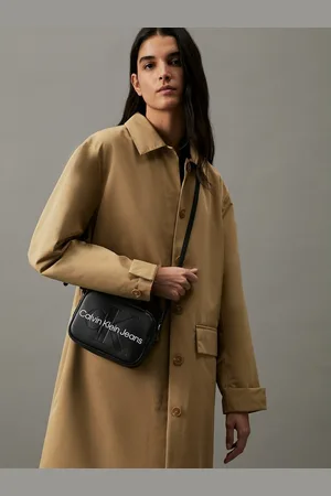 Calvin Klein Zip-Up Camera Bag with Shoulder Strap