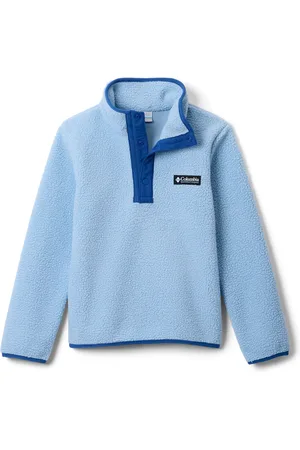 Columbia High Neck Fleece Jumper with Press Studs