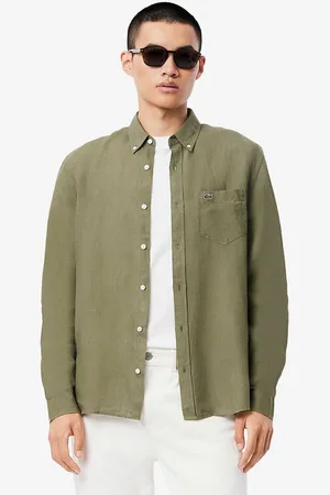 Lacoste Linen Regular Fit Shirt