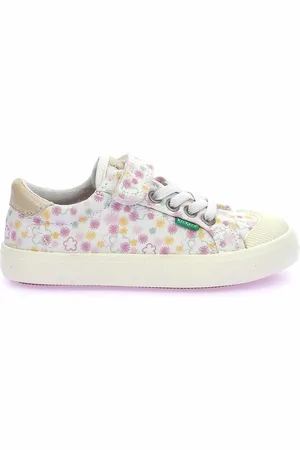 Kickers Kids Kickgoldi Canvas Trainers