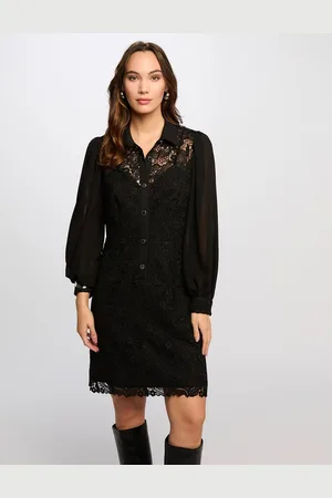 Morgan Lace Mini Shift Dress