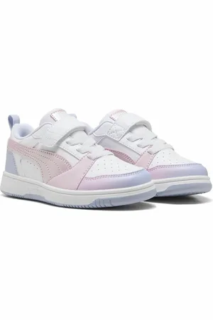 PUMA Kids Rebound Low Blurry Dreams Trainers