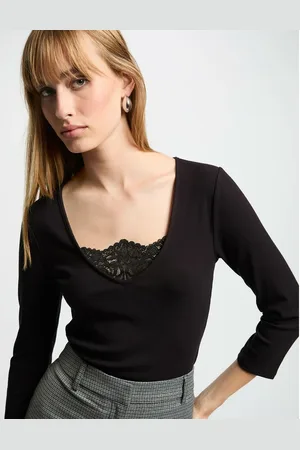 Morgan T-Shirt with 3/4 Length Sleeves