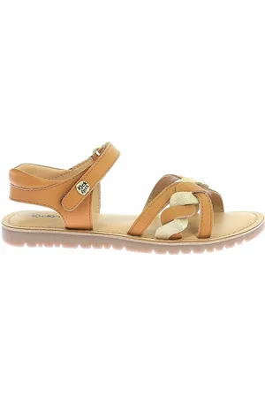 Kickers Kids Sandals with Velcro Closing in Leather Betty