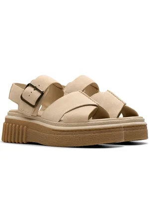 Clarks Evamar Wish Leather Sandals