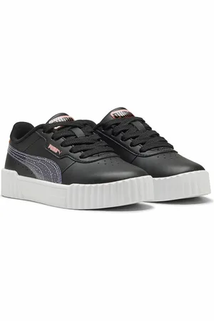 PUMA Kids Carina 3.0 Blurry Dreams Trainers in Leather