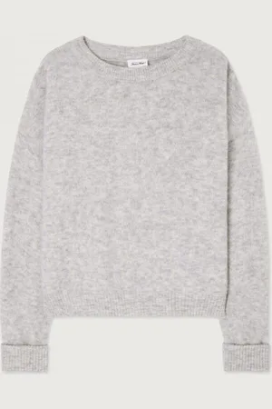 American Vintage Vitow Loose Fit Jumper with Boat Neck