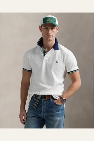 Ralph Lauren Fitted Polo Shirt with Contrasting Edges