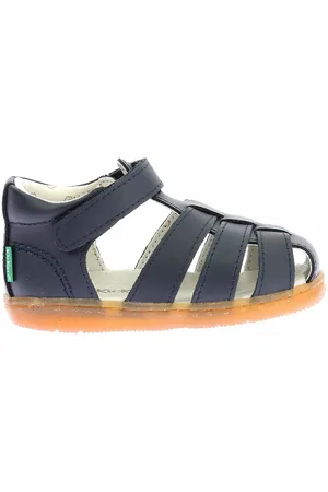 Kickers Kids Kick Flo Closed Sandals in Leather