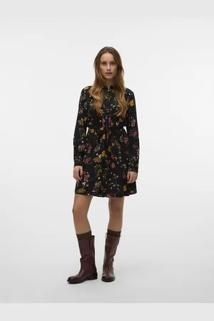 VERO MODA Printed Shirt Dress