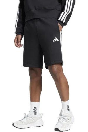 adidas Essential 3-Stripe Fleece Shorts