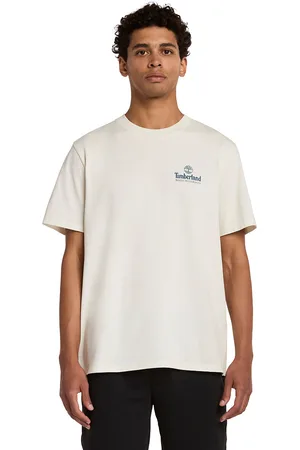 Timberland Short Sleeve T-Shirt with Graphic Print On Back
