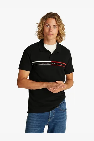 Tommy Hilfiger Slim Fit Polo Shirt with Coloured Stripes