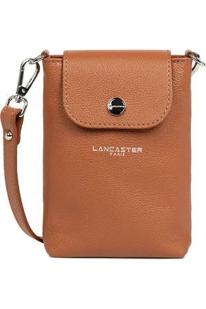 Lancaster Milano Bao Mobile Phone Pouch with Flap and Shoulder Strap