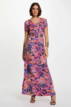 Morgan Paisley Print Maxi Dress