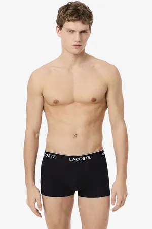 Lacoste Pack of 3 Hipsters in Plain Stretch Cotton