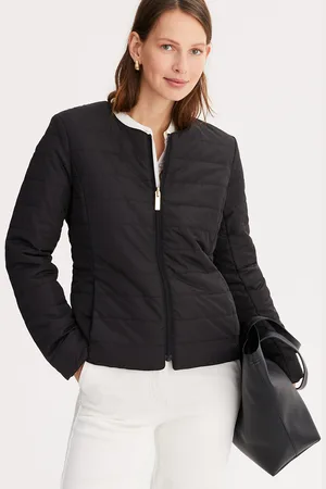 ANNE WEYBURN Reversible Short Padded Jacket, Mid-Season