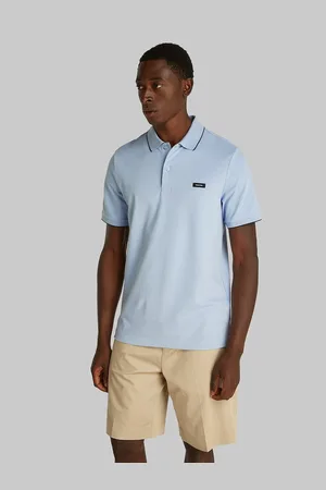Calvin Klein Slim Fit Polo Shirt in Stretch Cotton Pique