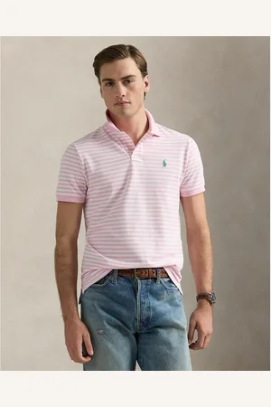 Ralph Lauren Fitted Striped Polo Shirt