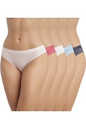 Dim Pack of 5 Eco Les Pockets Knickers in Cotton