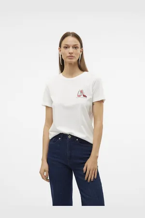 VERO MODA Printed Short Sleeve T-Shirt