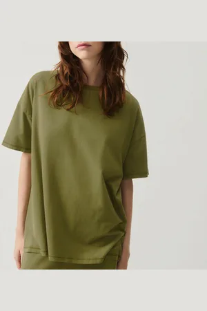 American Vintage Pymaz Boat Neck T-Shirt with Short Sleeves