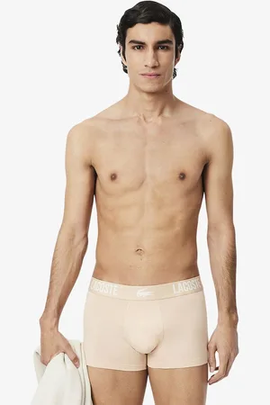 Lacoste Pack of 3 Hipsters in Plain Stretch Cotton