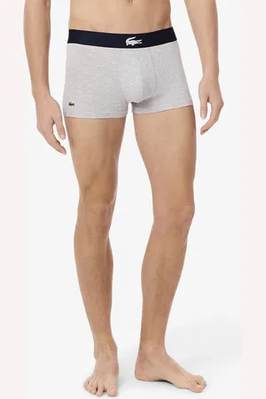Lacoste Pack of 3 Hipsters in Printed Stretch Cotton