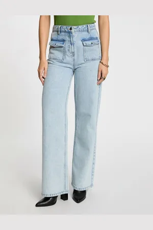 Morgan Wide Leg Jeans with High Waist