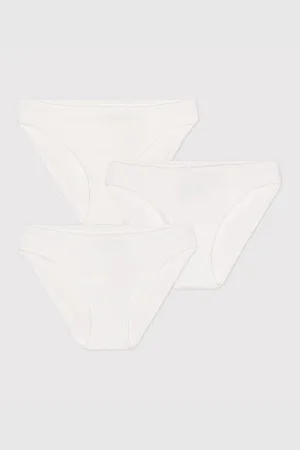 Petit Bateau Pack of 3 Knickers in Cotton