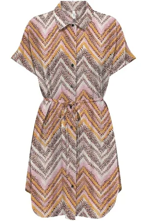 ONLY Short Printed Short-Sleeved Dress
