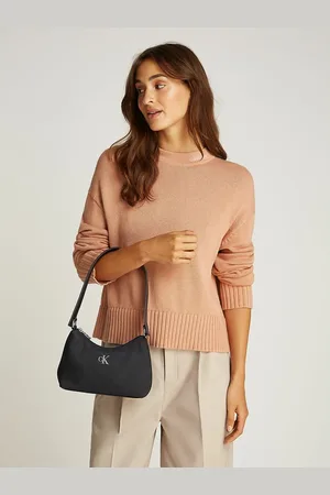 Calvin Klein Zip-Up Shoulder Bag