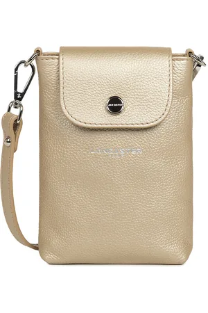 Lancaster Milano Bao Mobile Phone Pouch with Flap and Shoulder Strap