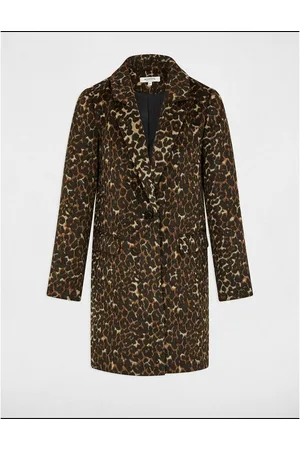 Morgan Long Leopard Print Coat