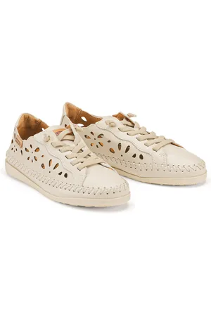 Pikolinos Soller Leather Openwork Trainers