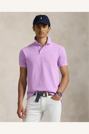 Ralph Lauren Cotton Pique Polo Shirt in Slim Fit