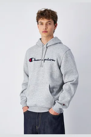 Champion Large Logo Print Hoodie