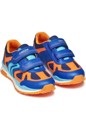 Geox Kids Pavel Breathable Trainers with Touch 
