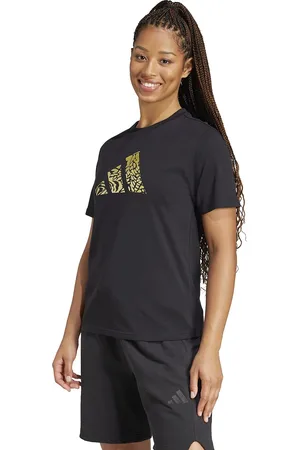 adidas T-Shirt with Big Gold Logo