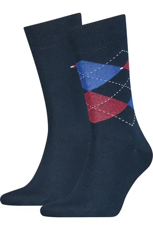 Tommy Hilfiger Pack of 2 Pairs of Crew Socks in Cotton Mix