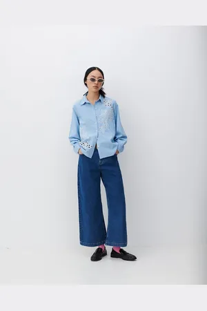 VILA Embroidered Blouse