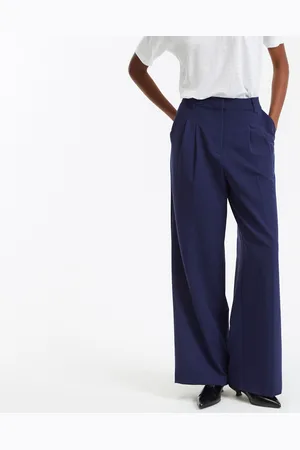 La Redoute Pleat Front Trousers with Wide Leg
