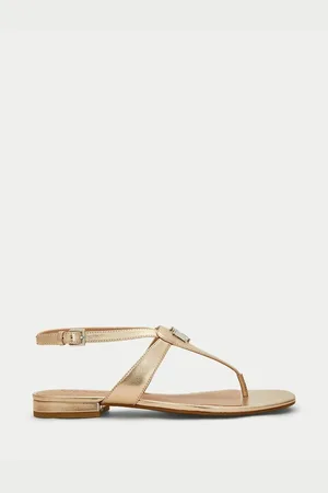 Ralph Lauren Everley Leather Sandals