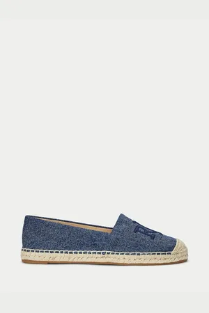 Ralph Lauren Cameryn Cotton Canvas Espadrilles