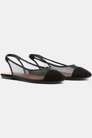 Jonak Dalayo Mesh Slingback Ballet Pumps